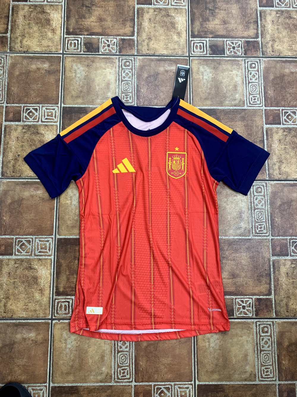 Adidas Spain 2026 World Cup Player Jersey Size M